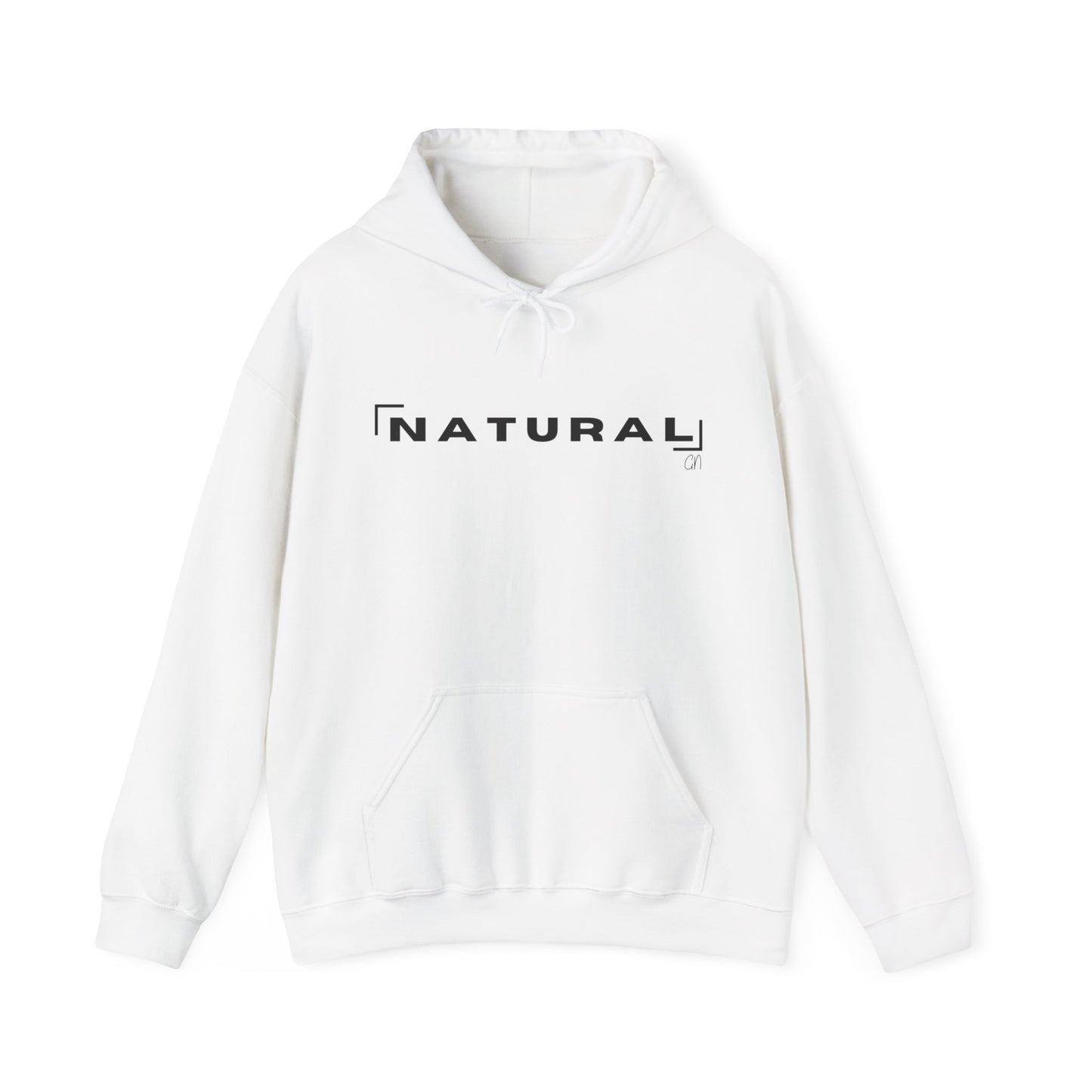 Natural Hooded Sweatshirt (White)