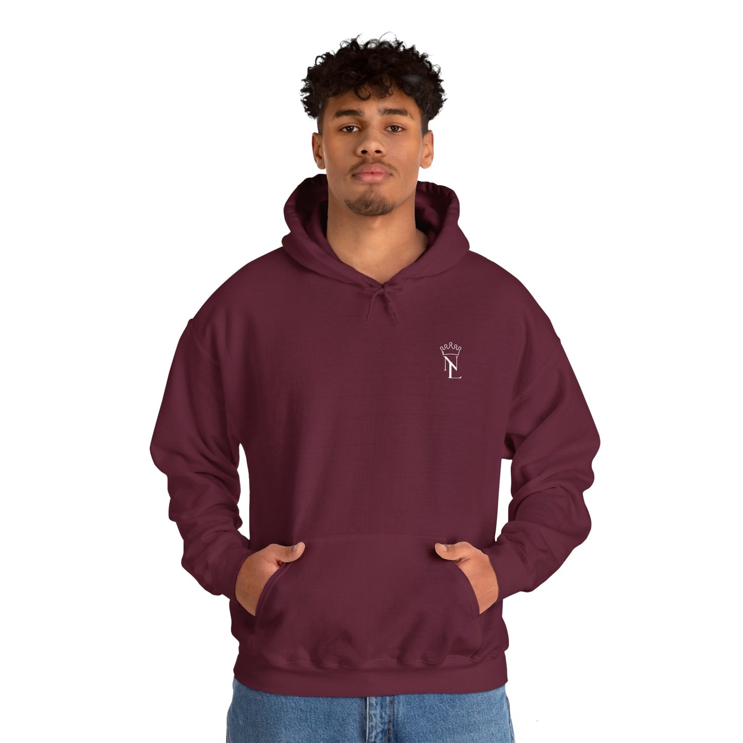 Natural Hooded Sweatshirt (Logo)