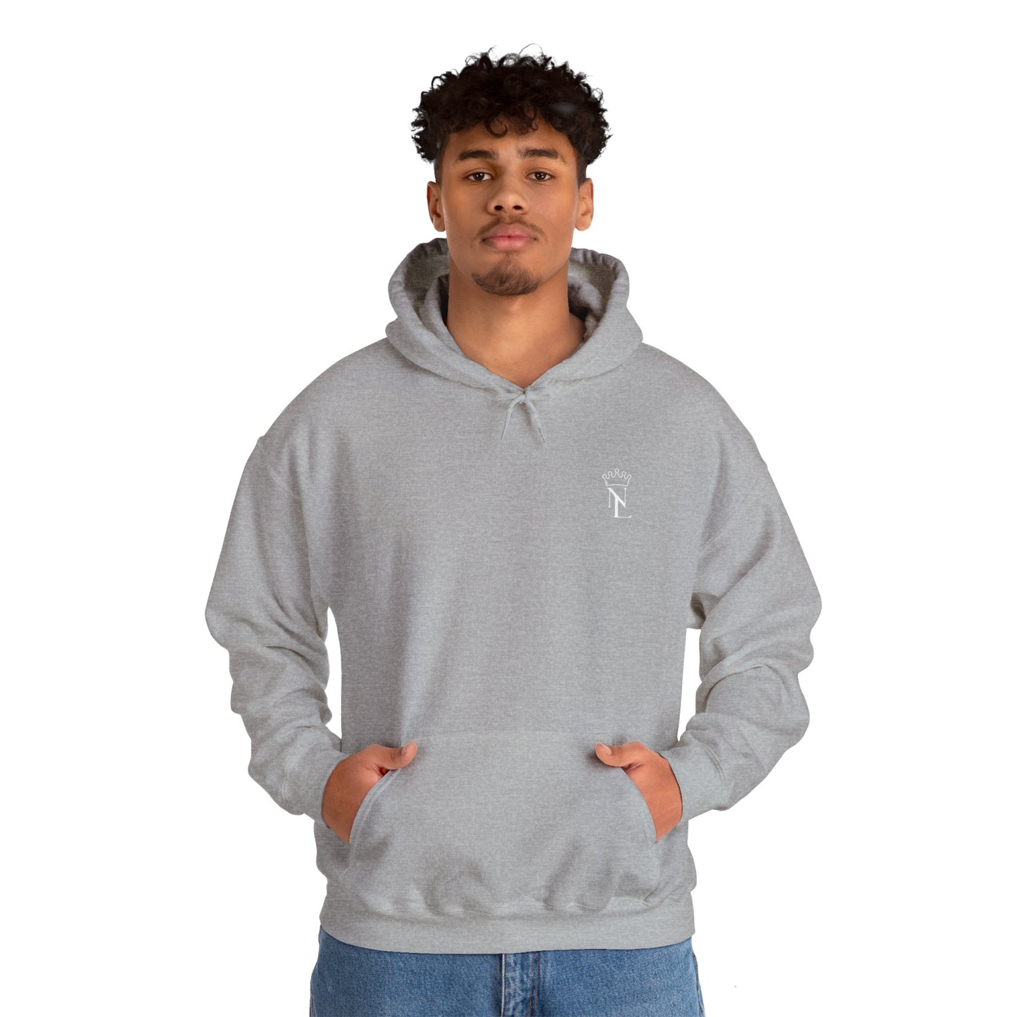 Natural Hooded Sweatshirt (Logo)