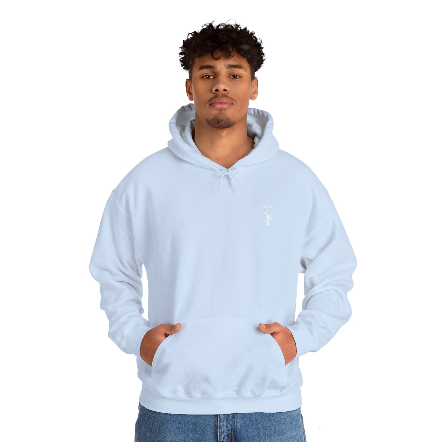 Natural Hooded Sweatshirt (Logo)