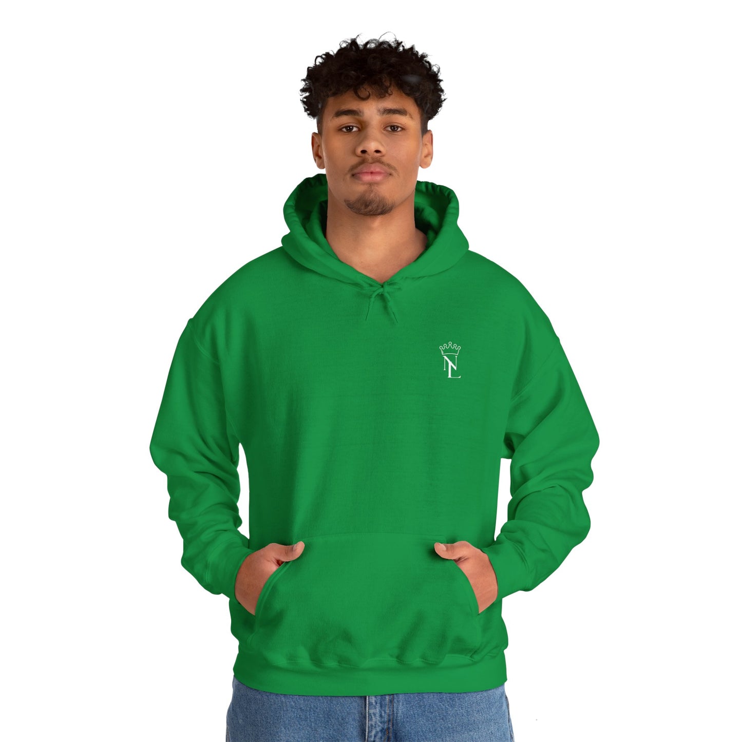 Natural Hooded Sweatshirt (Logo)