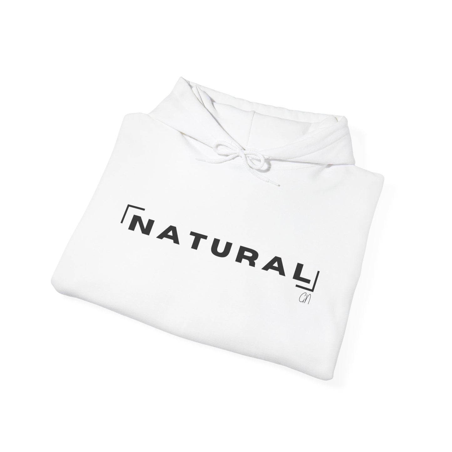 Natural Hooded Sweatshirt (White)