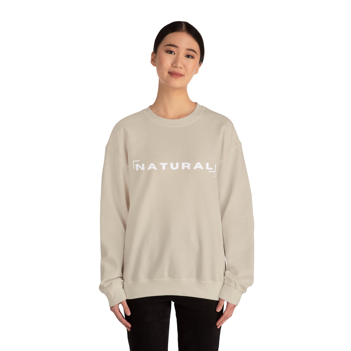 "Natural" Crewneck Sweatshirt